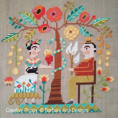 Cross stitch pattern - cross,