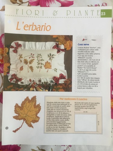 Schema punto croce ricamo - schema,