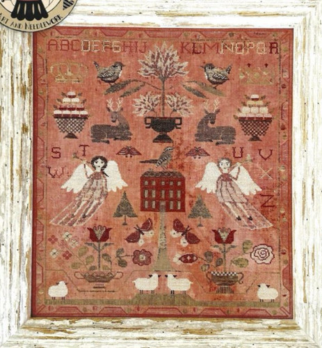 Wren sampler cross stitch - cross,