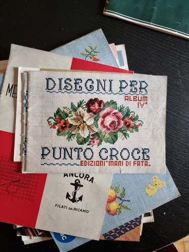 Vintage cross stitch magazines - stitch,