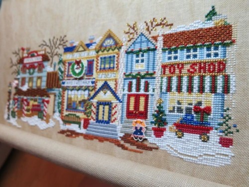 Christmas village shoppes toy - christmas,