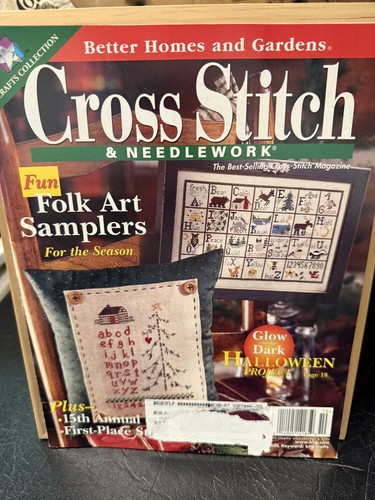 Rivista vintage punto - croce, e