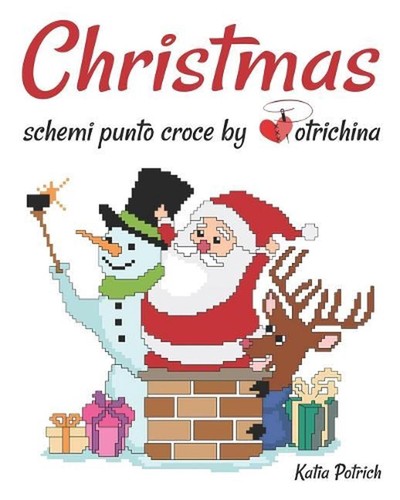 Christmas schemi punto - christmas:, croce