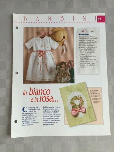 Schema punto croce - bambini, in