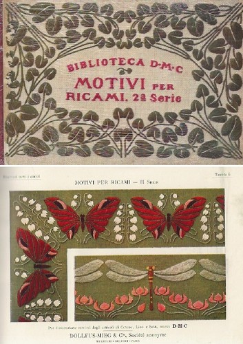 Biblioteca dmc motivi - motivi, ricami