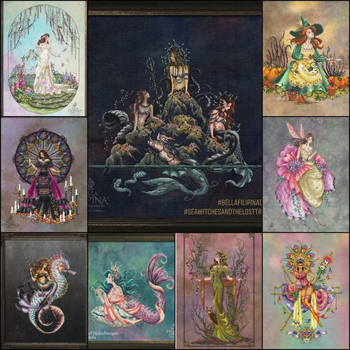 Set cross stitch pattern - stitch,