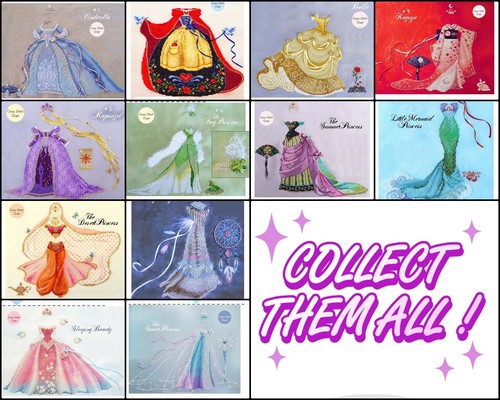 Set princess disney dress - 12,