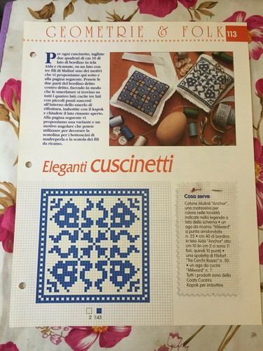 Schema punto croce - , ricamo