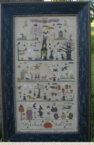 Witches hollow cross stitch - hollow,