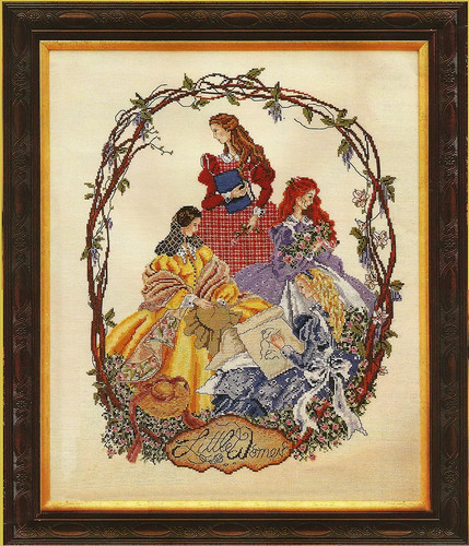 Little women cross stitch - little,