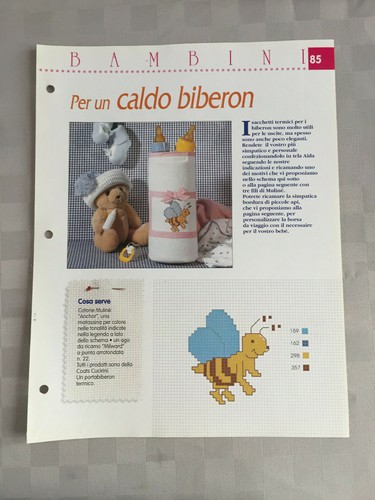 Schema punto croce bambini - punto, per