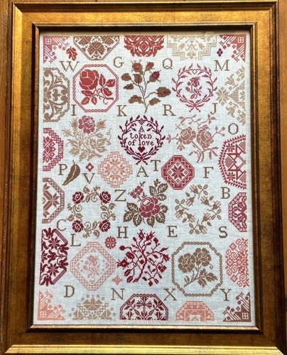 Cross stitch pattern - stitch, sampler