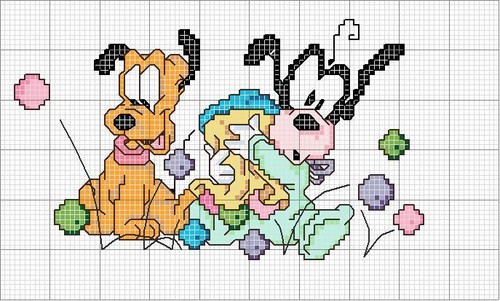300 disney cross stitch - cross,