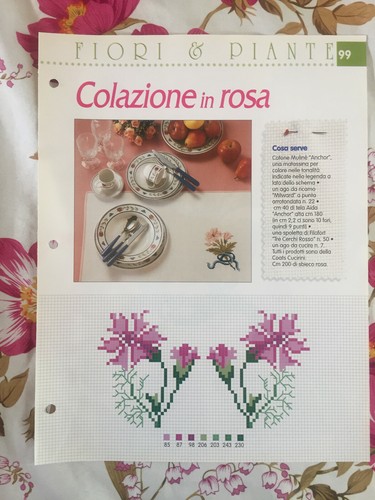 Schema punto croce ricamo - croce,
